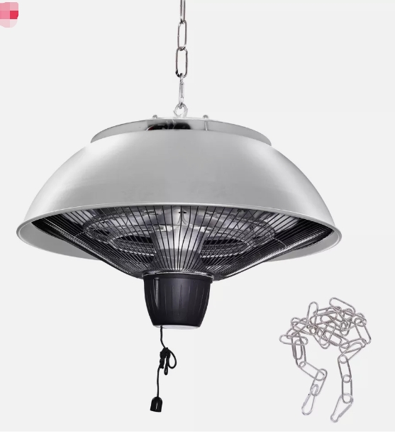 Tip over protection heater